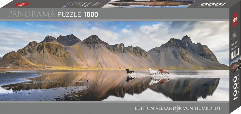 Heye Puzzle 1000 db - Iceland Horses