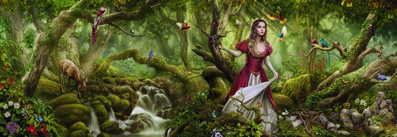 Heye puzzle 1000 db - Forest Song, Ortega