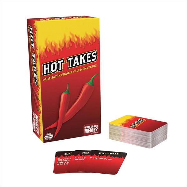 Hot Takes Partijáték Pikáns Véleményekkel Társasjáték