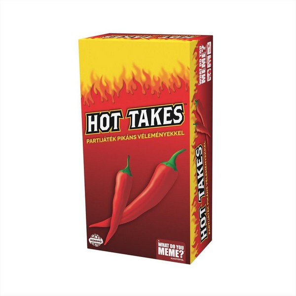 Hot Takes Partijáték Pikáns Véleményekkel Társasjáték