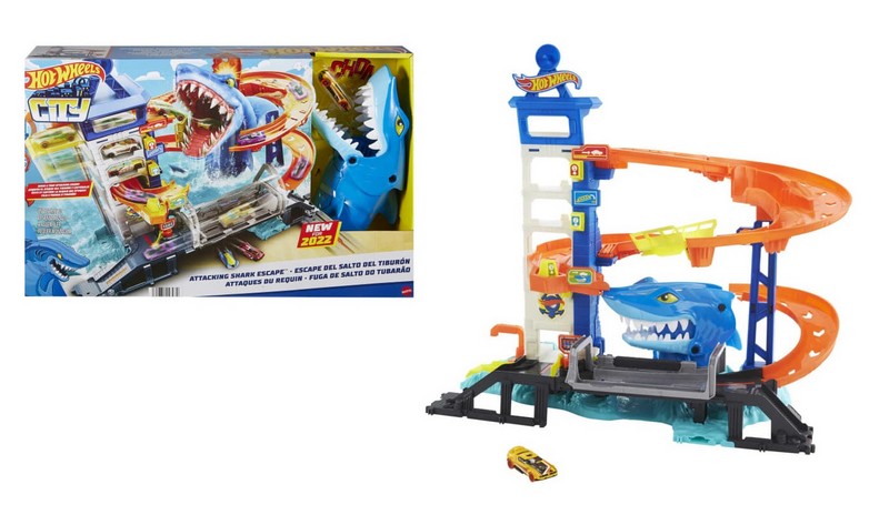 Hot Wheels Cápaveszély Az Óceáni Őrtoronyban