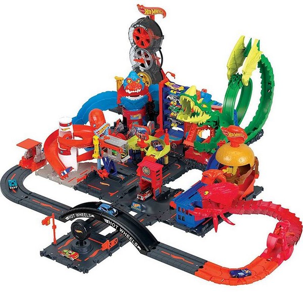 Hot Wheels City Alap Pálya Downtown Burger Drive