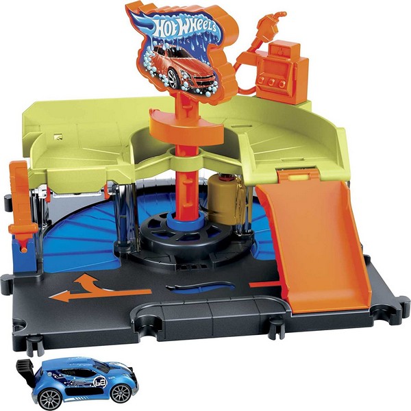 Hot Wheels City Alap Pálya Downtown Express Car Wash