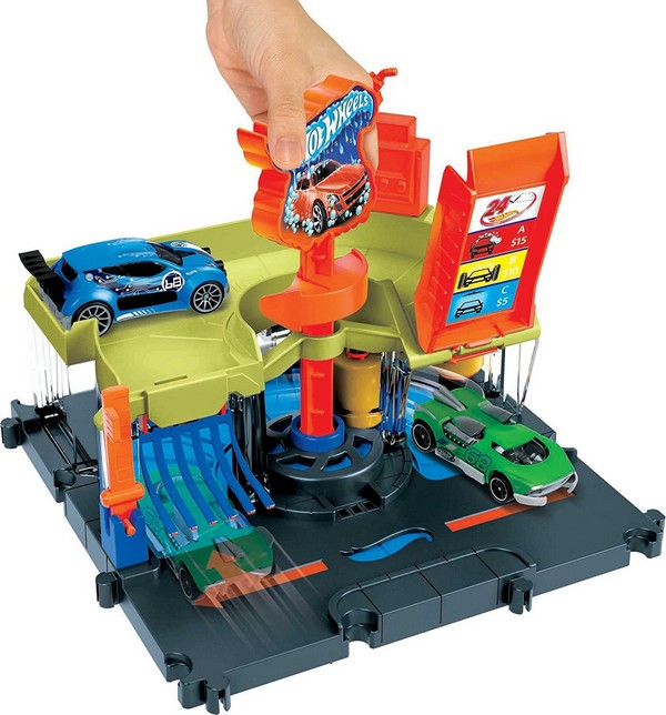 Hot Wheels City Alap Pálya Downtown Express Car Wash