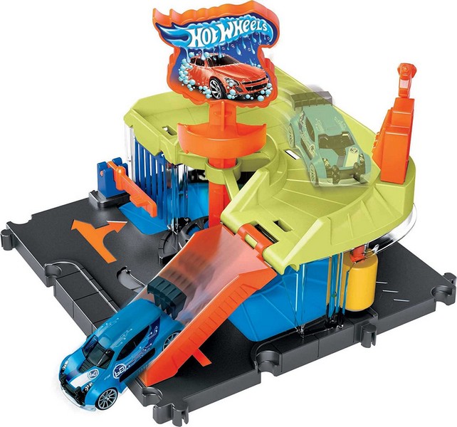 Hot Wheels City Alap Pálya Downtown Express Car Wash