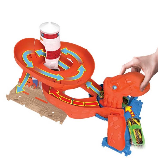 Hot Wheels City Közepes Pálya - Octopus Invasion Attack