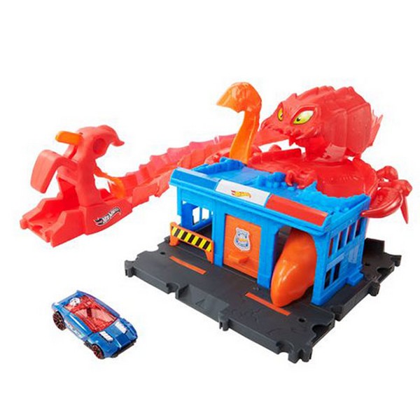 Hot Wheels City Közepes Pálya - Scorpion Flex Attack