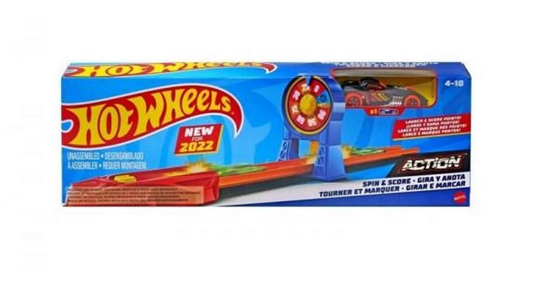 Hot Wheels Klasszikus Trükköző Játékszett Pörgő Pontok
