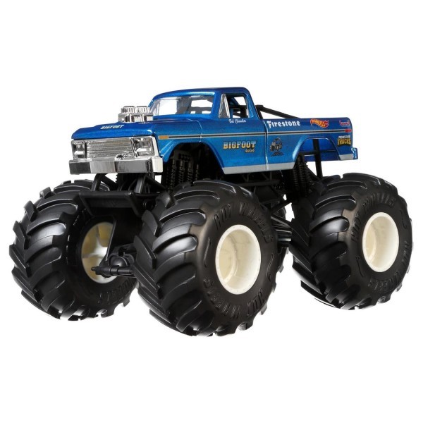 Hot Wheels Monster Trucks 1:24 Autó Bigfoot