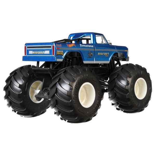 Hot Wheels Monster Trucks 1:24 Autó Bigfoot