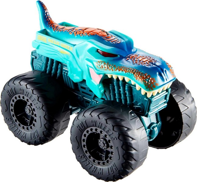 Hot Wheels Monster Trucks 1:43 Autó Fény+Hang Mega Wrex