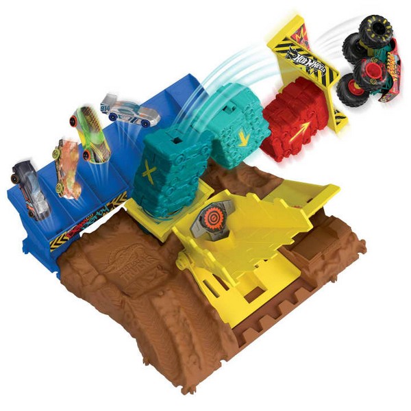 Hot Wheels Monster Trucks Live Aréna Középdöntő Spin-Out