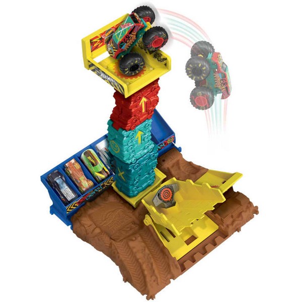 Hot Wheels Monster Trucks Live Aréna Középdöntő Spin-Out