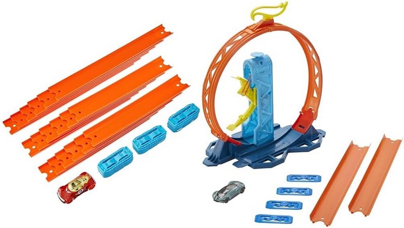 Hot Wheels Track Builder Egyenes Pályacsomag Kisautóval