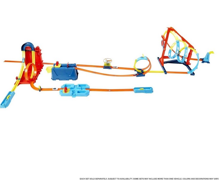 Hot Wheels Track Builder Egyenes Pályacsomag Kisautóval