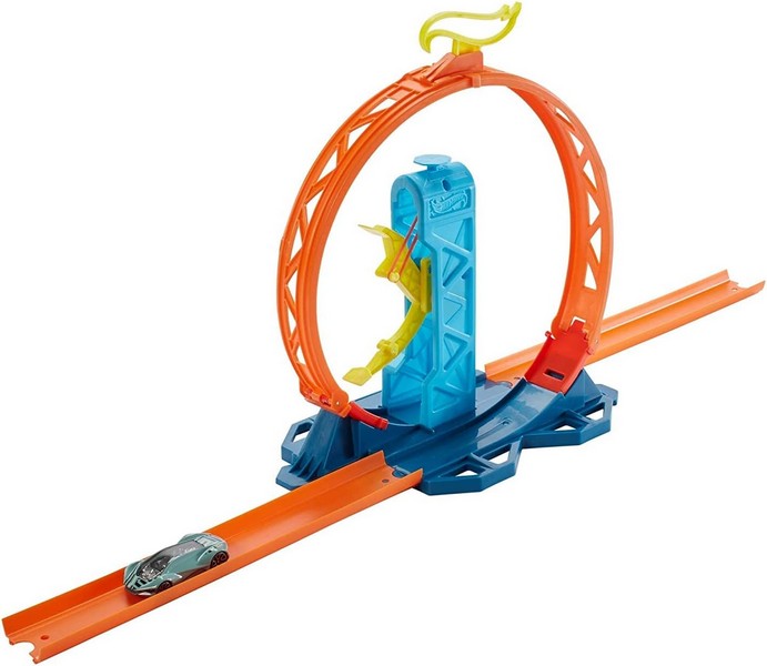 Hot Wheels Track Builder Egyenes Pályacsomag Kisautóval