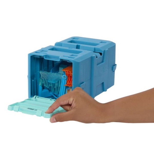 Hot Wheels Track Builder Természeti Erők Ice Crash Playset