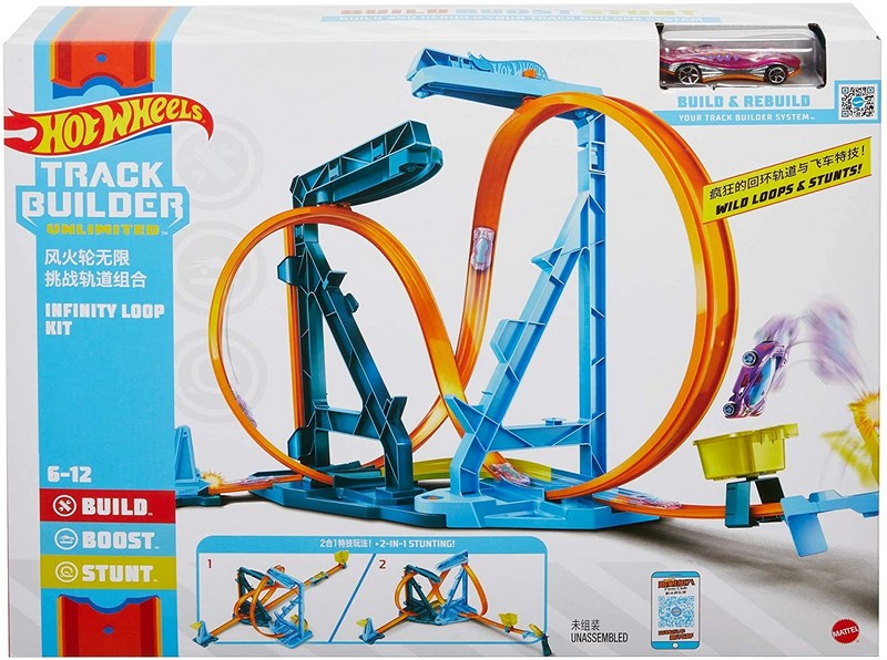 Hot Wheels Track Builder Végtelen Hurok Pályaszett