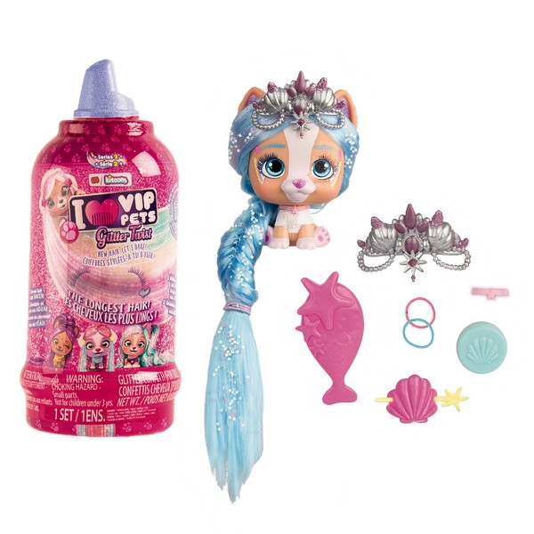 I Love VIP Pets Mesés Kutyafrizurák Csillámos (S2)