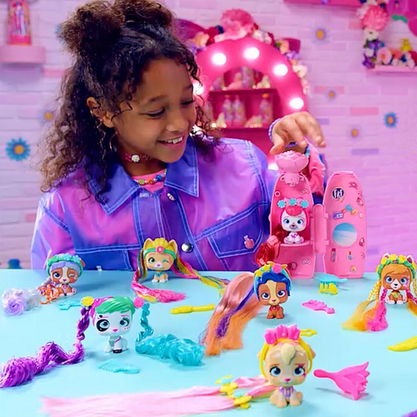 I Love VIP Pets Mini Fans Spring Vibes Meglepetés figura