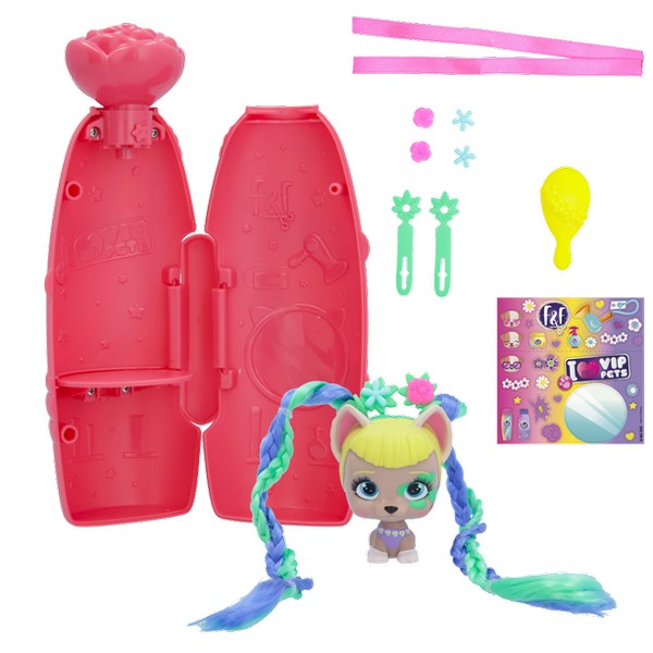 I Love VIP Pets Mini Fans Spring Vibes Meglepetés figura