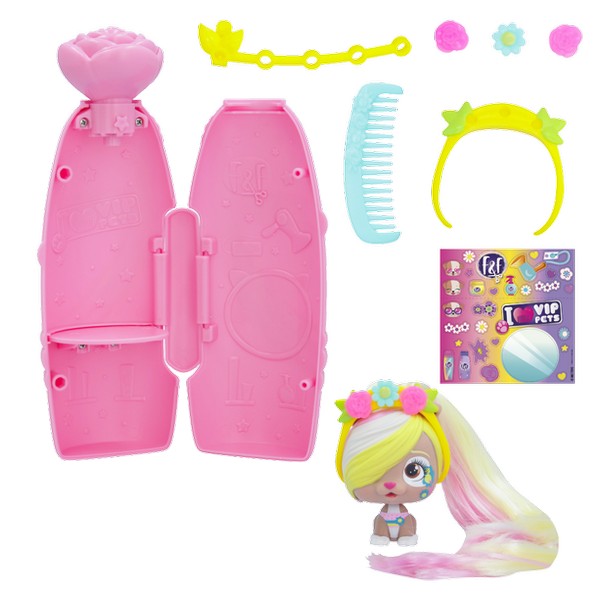 I Love VIP Pets Mini Fans Spring Vibes Meglepetés figura
