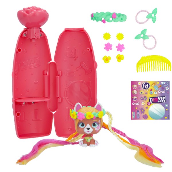 I Love VIP Pets Mini Fans Spring Vibes Meglepetés figura