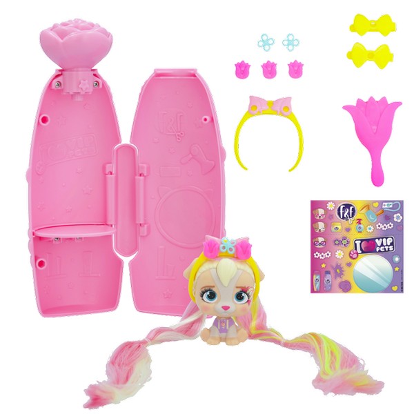 I Love VIP Pets Mini Fans Spring Vibes Meglepetés figura