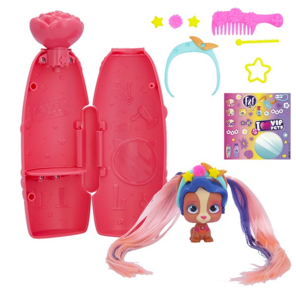 I Love VIP Pets Mini Fans Spring Vibes Meglepetés figura