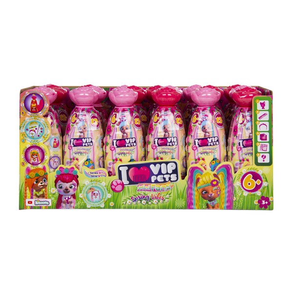 I Love VIP Pets Mini Fans Spring Vibes Meglepetés figura