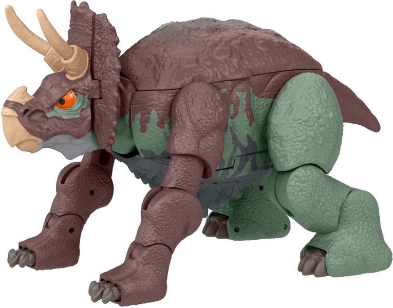 Jurassic Wolrd - Deluxe Átalakuló Dínó Giganotosaurus &amp; Nasutoceratops
