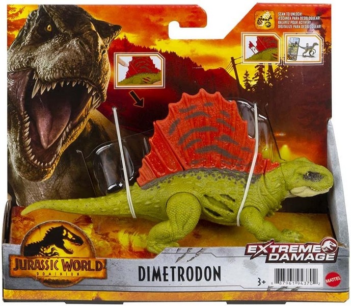 Jurassic World 3 Harcoló Dínó - Dimetrodon