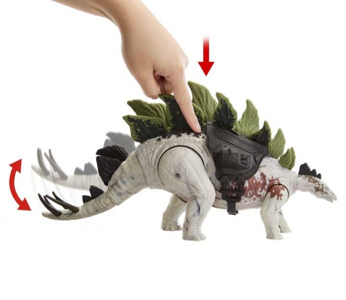 Jurassic World Óriás Támadó Dinó - Stegosaurus