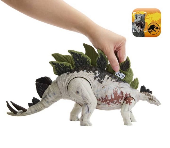 Jurassic World Óriás Támadó Dinó - Stegosaurus