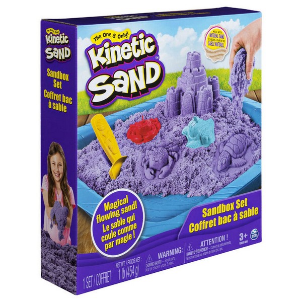 Kinetic Sand Doboz szett, több színben