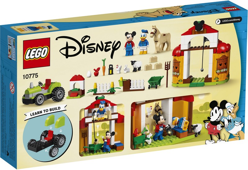 LEGO 10775 Mickey egér és Donald kacsa farmja