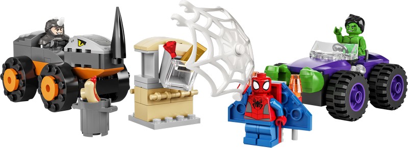 LEGO Super Heroes 10782 Hulk vs. Rhino teherautós leszámolás
