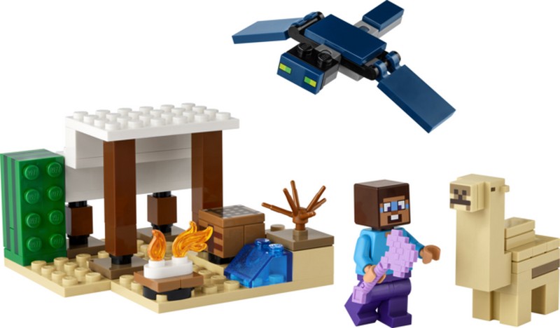 LEGO Minecraft 21251 Steve Sivatagi Expedíciója