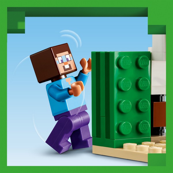 LEGO Minecraft 21251 Steve Sivatagi Expedíciója