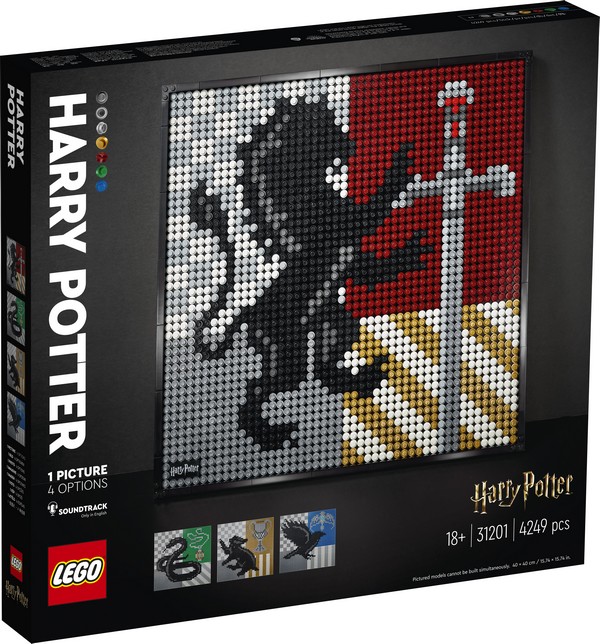 LEGO ART 31201 Harry Potter™ Hogwarts™ címerek