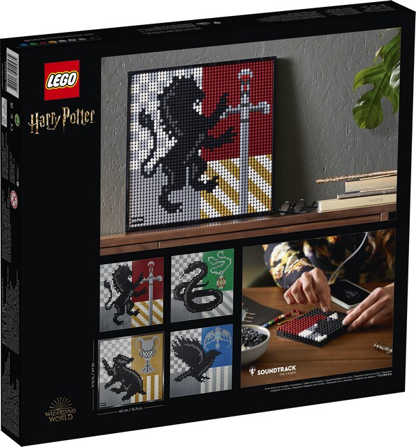 LEGO ART 31201 Harry Potter™ Hogwarts™ címerek