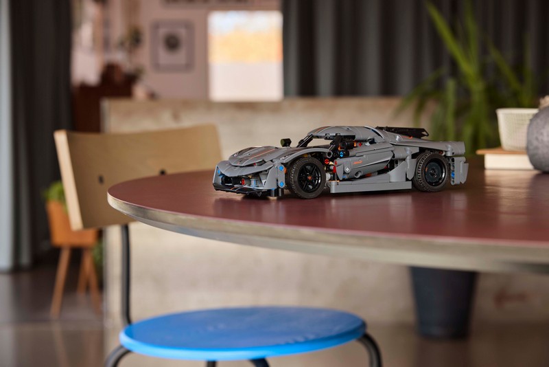 LEGO Technic 42173 Koenigsegg Jesko Absolut Szürke Hiperautó