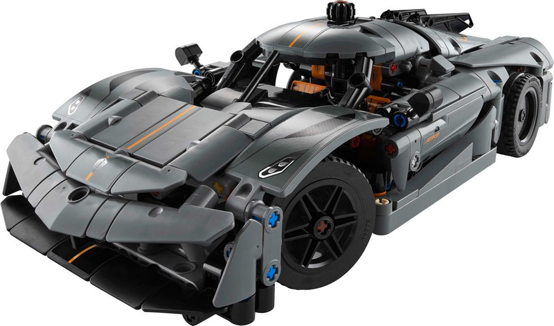 LEGO Technic 42173 Koenigsegg Jesko Absolut Szürke Hiperautó