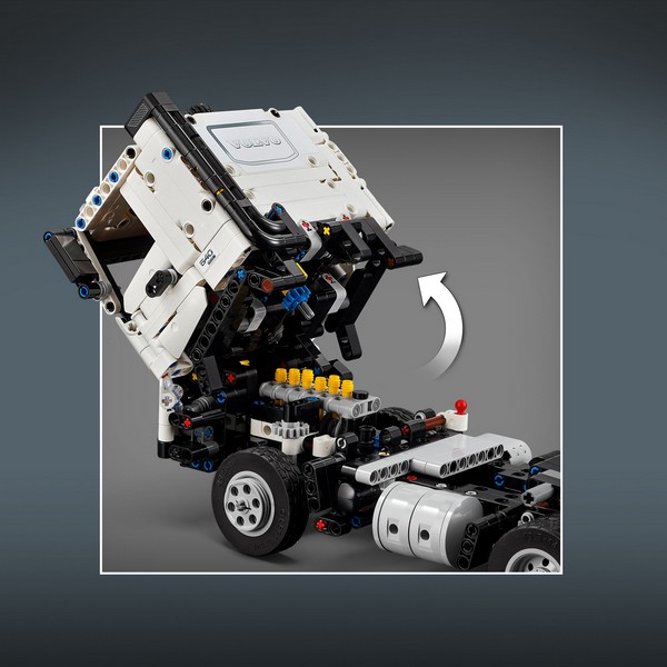 LEGO Technic 42175 Volvo Fmx Teherautó És Ec230 Elektromos Markoló