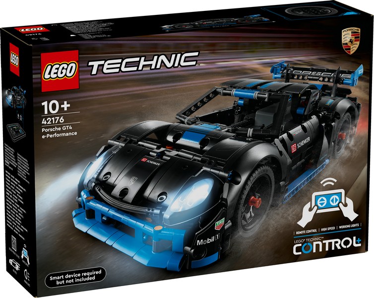 LEGO Technic 42176 Porsche Gt4 E-Performance Versenyautó