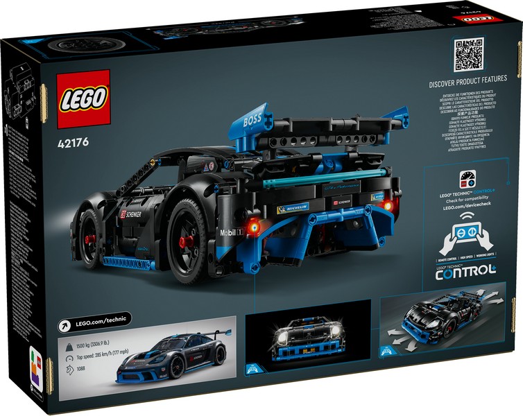 LEGO Technic 42176 Porsche Gt4 E-Performance Versenyautó
