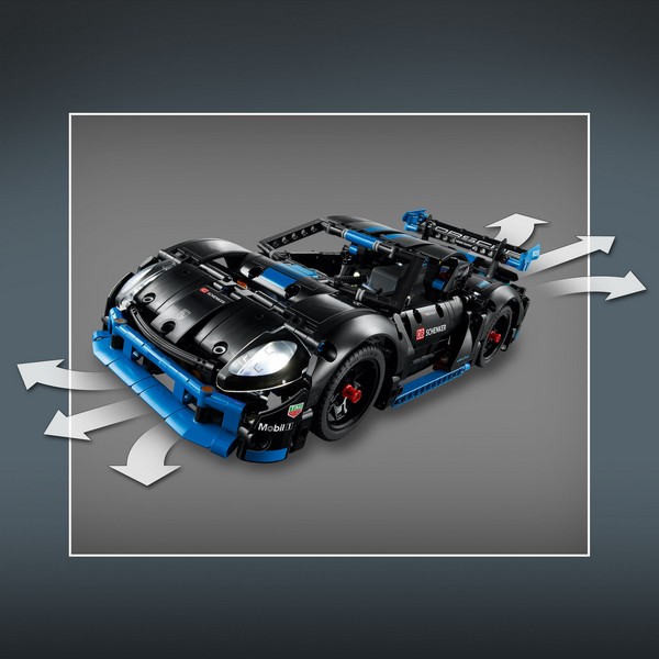 LEGO Technic 42176 Porsche Gt4 E-Performance Versenyautó