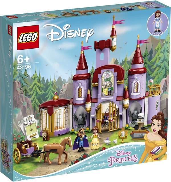 LEGO Disney 43196 Belle és a Szörnyeteg kastélya