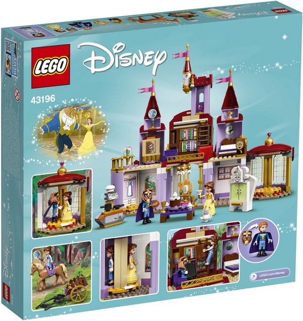 LEGO Disney 43196 Belle és a Szörnyeteg kastélya