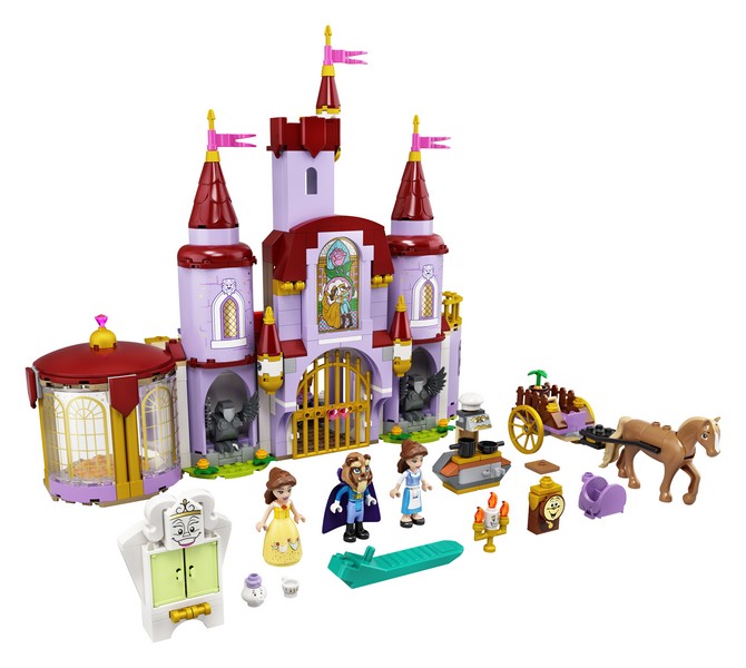 LEGO Disney 43196 Belle és a Szörnyeteg kastélya